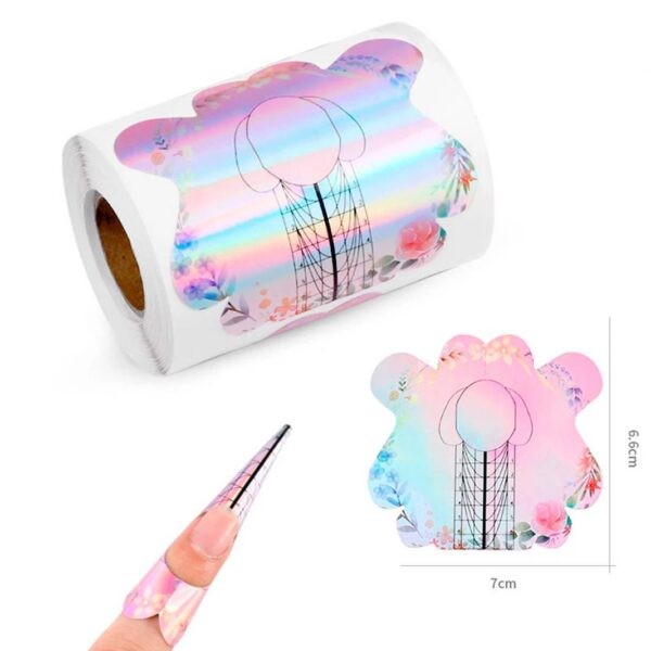 Molde Para Uñas Acrílicas 300pcs - Imagen 2