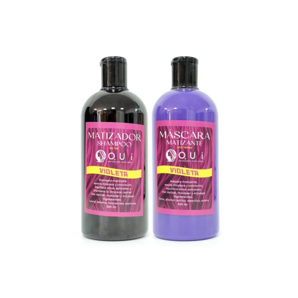 Pack Shampoo y Máscara Violeta Qui