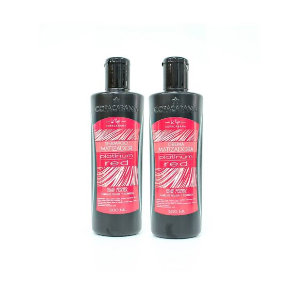 Shampoo Y Crema Matizadora Red Copacabana