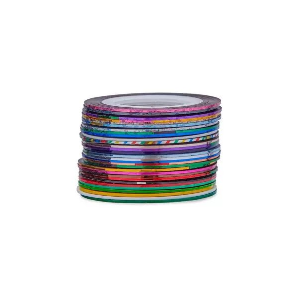 Pack 30 Cintas Decorativas Para Uñas Nails Art - Imagen 2