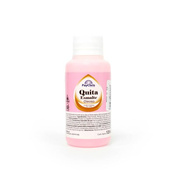 Quita Esmalte Oleoso Paychris 125ml