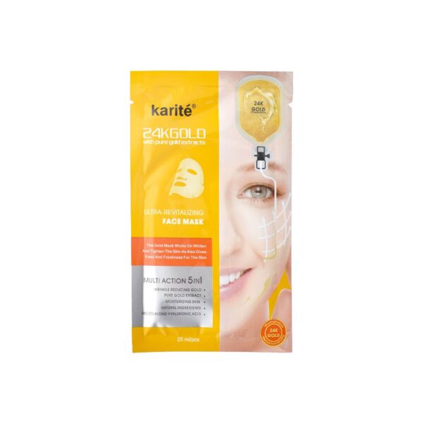 Mascarilla Facial 24K Gold Ultra-Revitalizante