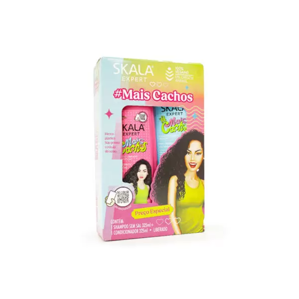 Pack Shampoo Acondicionador Skala Expert Mais Cachos