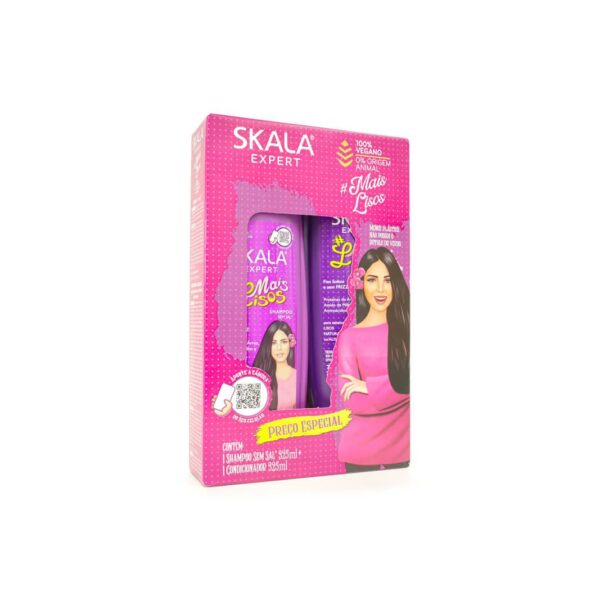 Pack Shampoo Acondicionador Skala Expert Mais Lisos