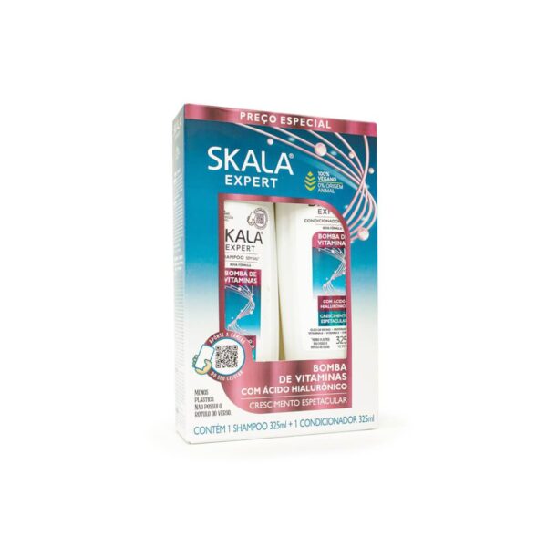 Pack Shampoo Acondicionador Skala Expert Bomba de Vitaminas