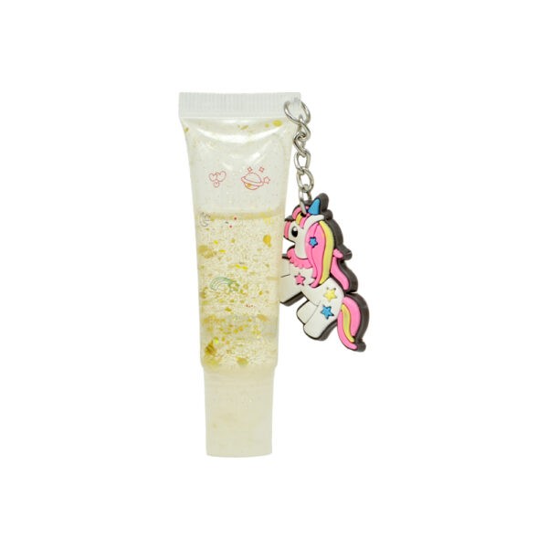 Brillo Labial Con Llavero Unicornio - Imagen 3
