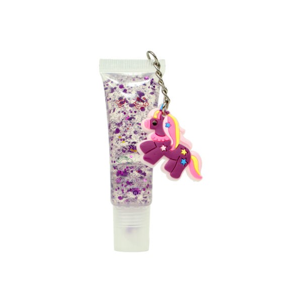Brillo Labial Con Llavero Unicornio - Imagen 5