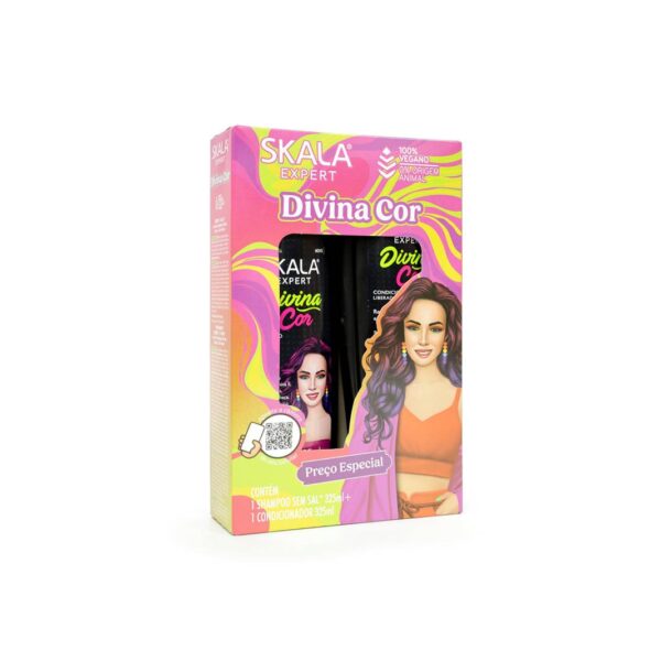 Pack Shampoo Acondicionador Skala Expert Divina Cor