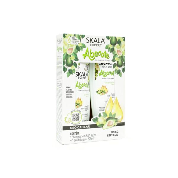 Pack Shampoo Acondicionador Skala Expert Abacate