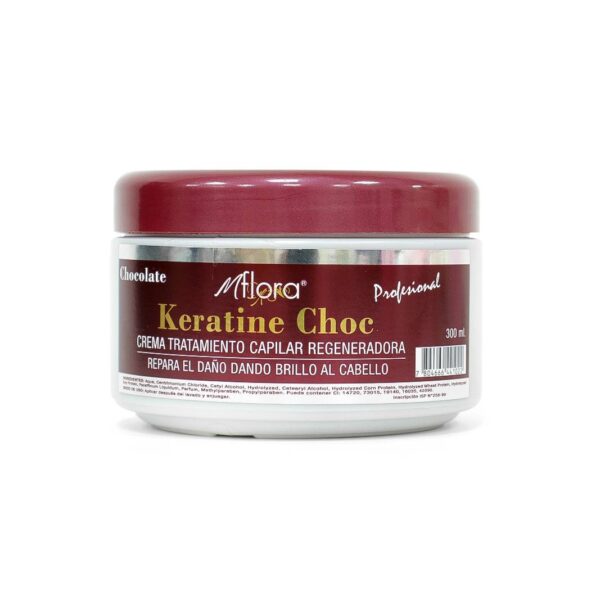 Crema Tratamiento Capilar Keratine Choc Mflora