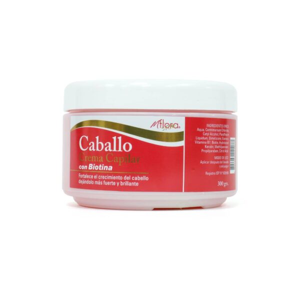 Crema Tratamiento Capilar Caballo Mflora