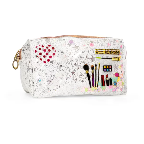 Cosmetiqueto Redondo Con Brillo