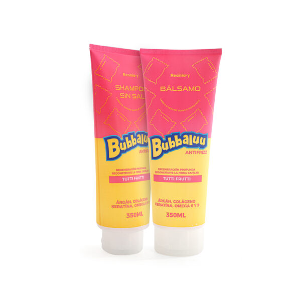 Shampoo Y Acondicionador Argán Bubbaluu