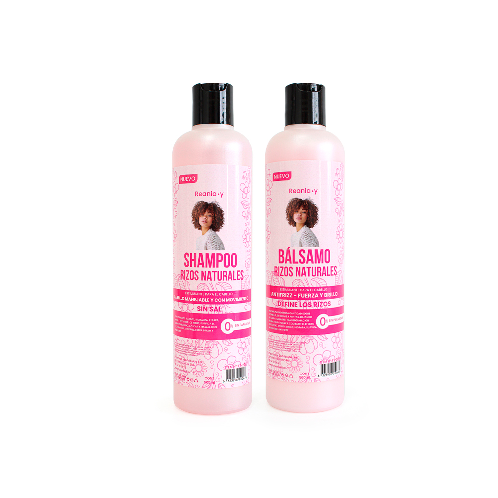 Shampoo y Acondicionador Rizos Naturales