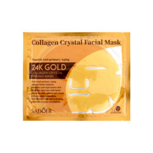 Mascarilla Facial Dorada 24K