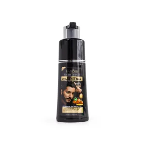 Shampoo Color Negro Barba y Cabello Hombre 200ml