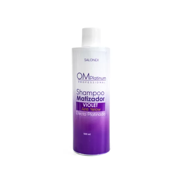 Shampoo Y Crema Matizadora Violeta OM Platinum