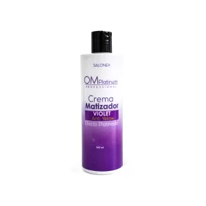 Shampoo Y Crema Matizadora Violeta OM Platinum