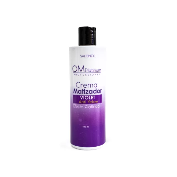 Shampoo Y Crema Matizadora Violeta OM Platinum